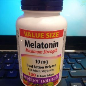 ملاتونین وبر نچرالز 10 میلی گرم 120 عدد Webber Naturals Melatonin
