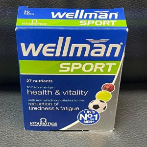 مولتی ویتامین ولمن اسپرت ویتابیوتیکس 30 عدد VITABIOTICS WELLMAN SPORT