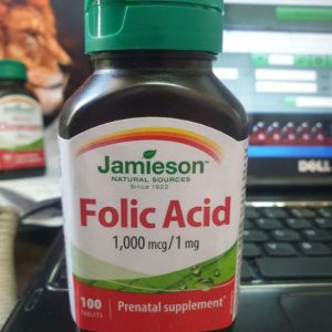 قرص فولیک اسید جمیسون 1000 میکروگرم 100 عدد