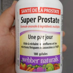 سوپر پروستات وبر نچرالز 180 عدد Webber Naturals Super Prostate