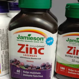 کپسول زینک جمیسون 60 عدد JAMIESON ZINK