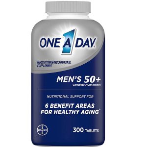 مولتی ویتامین مردانه وان ا دی 300 عدد One A Day Men’s 50 Plus