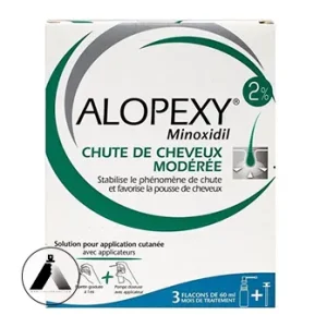 محلول رشد موی سر بانوان آلوپکسی ماینوکسیدیل 2%