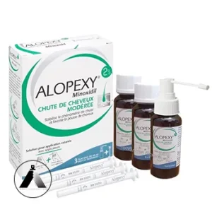 محلول رشد موی سر بانوان آلوپکسی ماینوکسیدیل 2%