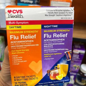 تسکین دهنده روزانه و شبانه علائم سرماخوردگی سی وی اس هلث