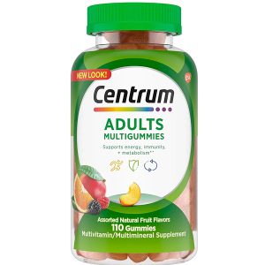 پاستیل مولتی ویتامین بزرگسالان سنتروم 110 عدد Centrum Adult