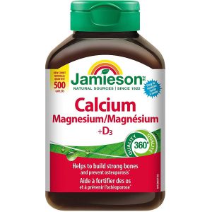 کلسیم منیزیم و ویتامین D3 جمیسون 500 عدد