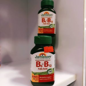 قرص ویتامین B6 و B12 و فولیک اسید جمیسون 110 عدد