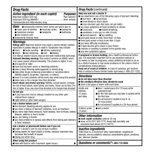 کپسول ناپروکسن سدیم کرکلند 400 عدد Kirkland Naproxen Sodium