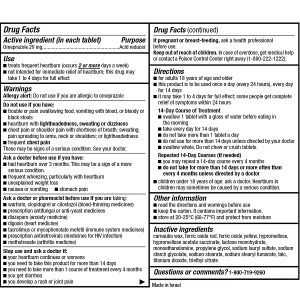 کاهش دهنده اسید معده امپرازول کرکلند 42 عدد Kirkland Omeprazole