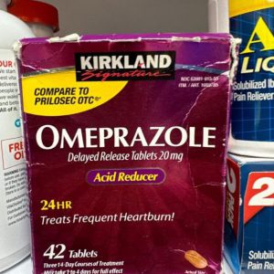 کاهش دهنده اسید معده امپرازول کرکلند 42 عدد Kirkland Omeprazole