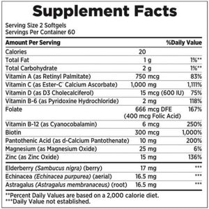 تقویت کننده سیستم ایمنی نیچرز بونتی Nature’S Bounty Daily Immune
