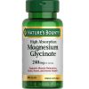 منیزیم گلیسینات نیچرز بونتی 240 میل 60 عدد Nature’s Bounty Magnesium Glycinate