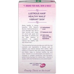 کپسول تقویت کننده پوست، مو و ناخن نیچرز بونتی 150 عدد