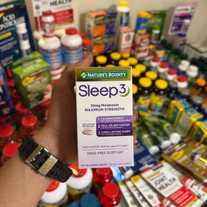 تقویت کننده خواب نیچرز بونتی اسلیپ تری Nature's Bounty Sleep3