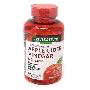 کپسول سرکه سیب نیچرز تریث 180 عدد Nature's Truth Apple Cider Vinegar
