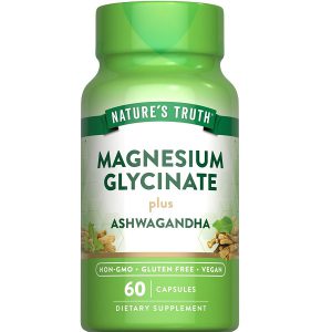 منیزیم گلیسینات نیچرز تریث 60 عدد Nature's Truth Magnesium Glycinate