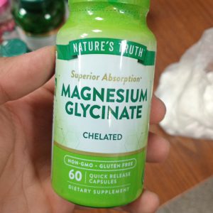 منیزیم گلیسینات نیچرز تریث 60 عدد Nature's Truth Magnesium Glycinate