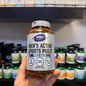 مولتی ویتامین مردانه ناو 180 عدد Now Men's Active Multi