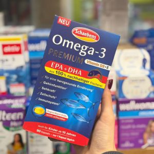 امگا 3 شِیبِنز Schaebens Omega-3 حاوی ویتامین E و D