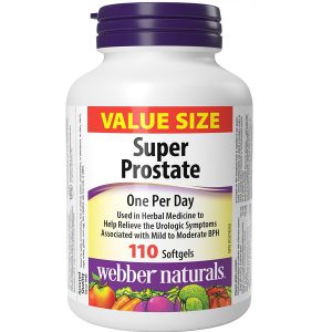 عصاره نخل اره ای وبر نچرالز 110 عدد Webber Naturals Super Prostate