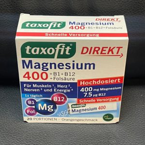 پودر منیزیم 400 و ویتامین گروه ب تاکسوفیت 20 عدد