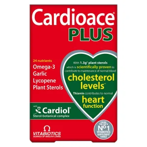 قرص سلامت قلب کاردیوایک پلاس ویتابیوتیکس Vitabiotics Cardioace Plus