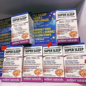 تقویت کننده خواب سوپر اسلیپ وبر نچرالز 90 عدد