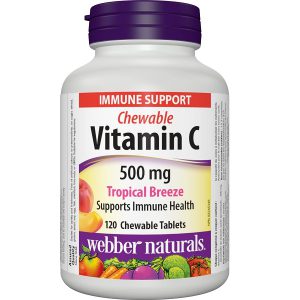 ویتامین سی وبر نچرالز 500 میلی گرم 120 عدد