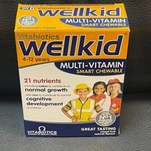 مولتی ویتامین کودکانه WELLKID ویتابیوتیکس کودکان 4 تا 12 سال