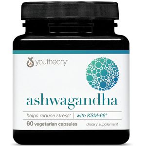 کپسول آشواگاندا یوتئوری 60 عدد Youtheory Ashwagandha 1000mg