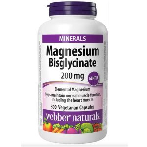 منیزیم بیس گلیسینات وبر نچرالز 200 میلی گرم 300 عدد