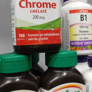 قرص کرومیوم جمیسون 200 میکروگرم 100 عدد Jamieson Chromium