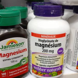 منیزیم بیس گلیسینات وبر نچرالز 200 میلی گرم 300 و 120 عدد