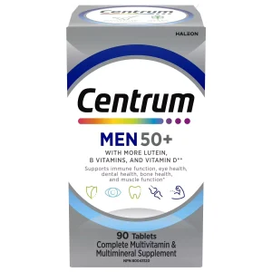 مولتی ویتامین مردانه سیلور سنتروم 90 عدد Centrum Silver Men's 50 Plus