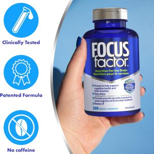 تقویت کننده مغز و تمرکز فوکوس فاکتور 150 عدد Focus Factor
