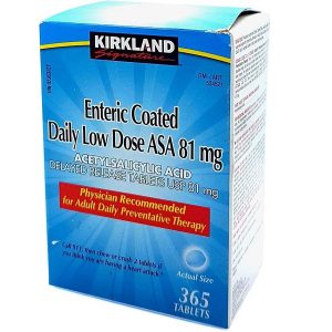 قرص آسپرین کرکلند با دوز پایین 365 عدد KIRKLAND LOW DOSE 81MG ASA