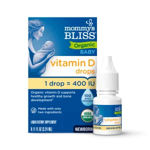 قطره ویتامین دی مامی‌ز بلیس مخصوص کودکان Mommy’s Bliss Organic Vitamin D