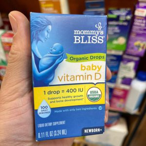 قطره ویتامین دی مامی‌ز بلیس مخصوص کودکان Mommy’s Bliss Organic Vitamin D
