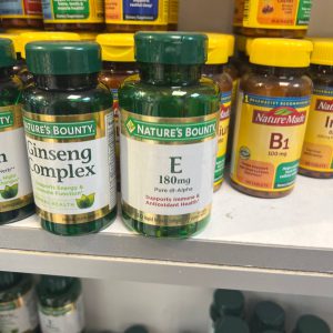 قرص ویتامین E نیچرز بونتی 180 میلی گرم 120 عدد