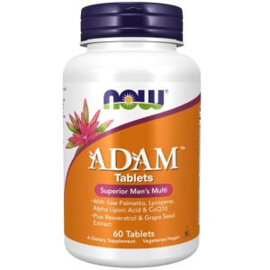 مولتی ویتامین مردانه آدام ناو 60 عدد Now Foods Adam