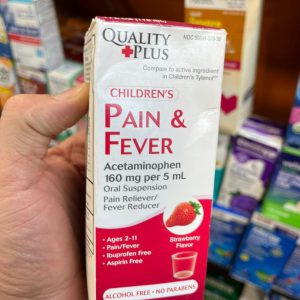 تسکین دهنده درد و کاهش دهنده تب کوالیتی پلاس Quality Plus Children's Pain & Fever