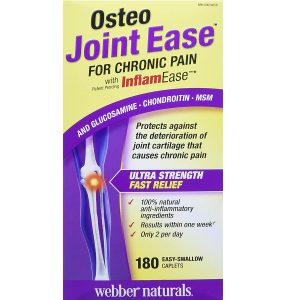 مفصل ساز استئو جوینت وبر نچرالز 180 عدد Webber Osteo Joint Ease