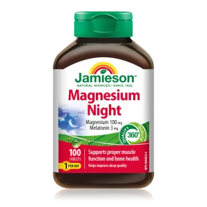 قرص منیزیم و ملاتونین جمیسون Magnesium Night