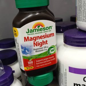 قرص منیزیم و ملاتونین جمیسون Magnesium Night