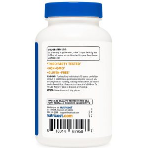 یوهمبین اچ سی ال نوتریکاست Nutricost Yohimbine HCl