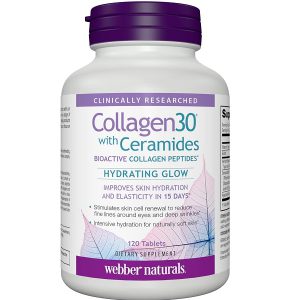 قرص کلاژن 30 وبر نچرالز همراه با سرامید 120 عددی