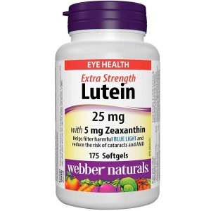 لوتئین وبر نچرالز 25 میلی گرم 175 کپسول