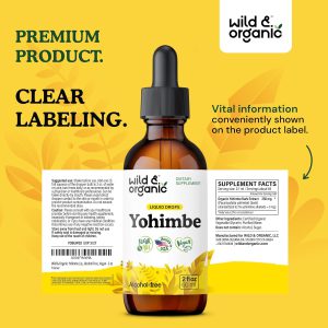 یوهمبین ویلد اند ارگانیک Wild & Organic Yohimbe