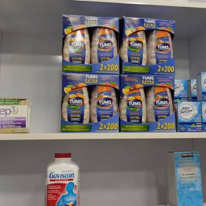 تسکین دهنده درد معده اکسترا استرانگ تامز Tums Extra Strength (2 عددی)